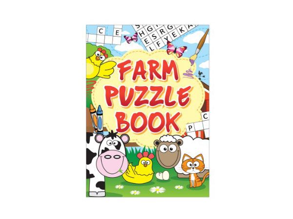 Farm Puzzle Book