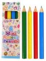 4pk Mini Colouring Pencils